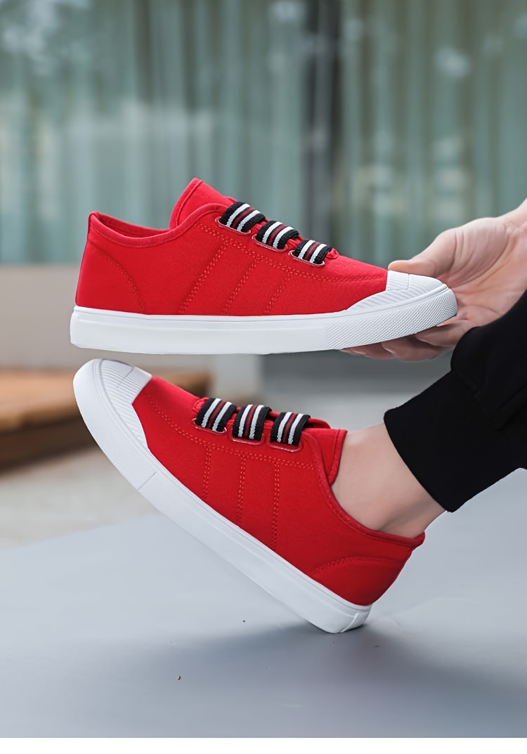 breathable canvas sneakers men s trendy classic comfy non details 4