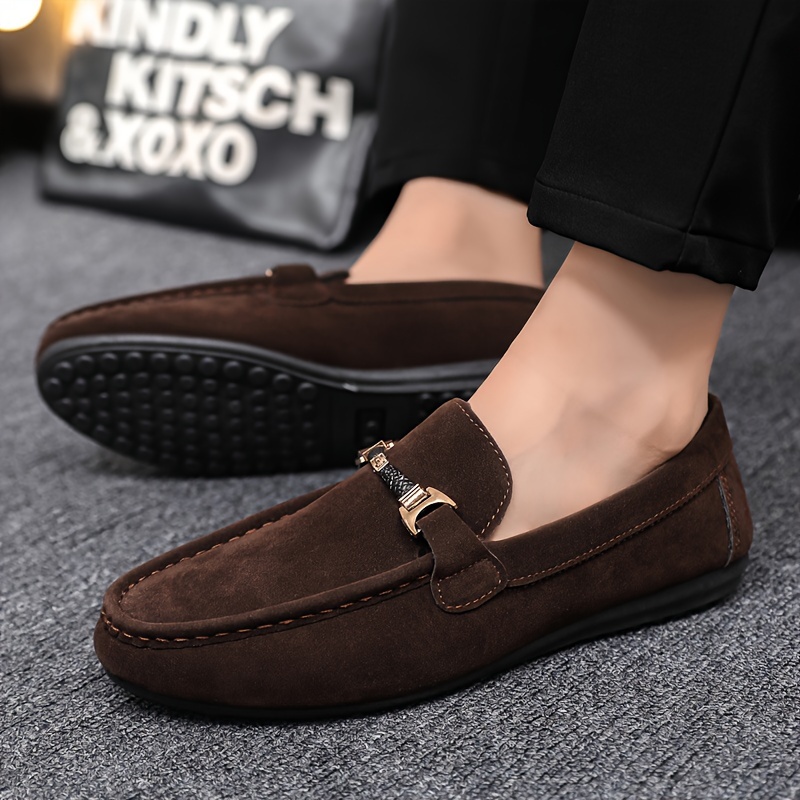 penny loafers men s solid casual breathable lightweight slip details 7