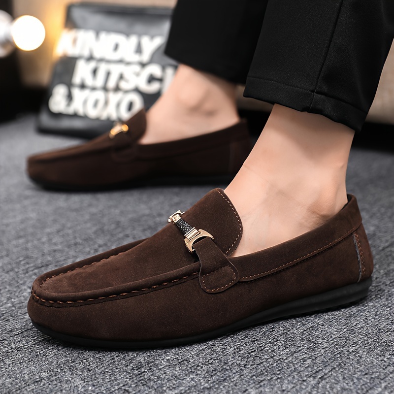 penny loafers men s solid casual breathable lightweight slip details 8