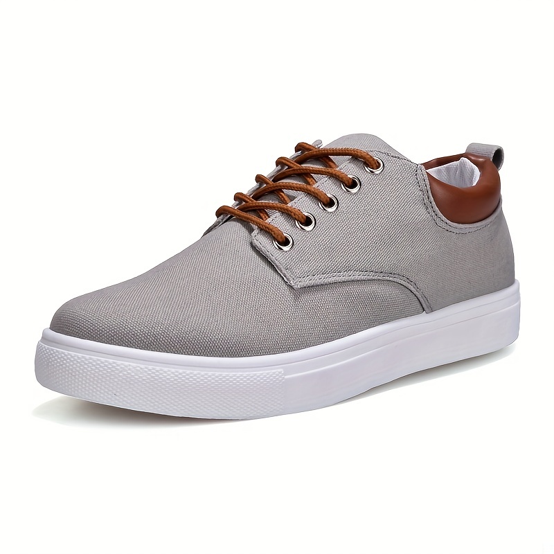 lace canvas shoes men s classic low top fashion breathable details 8